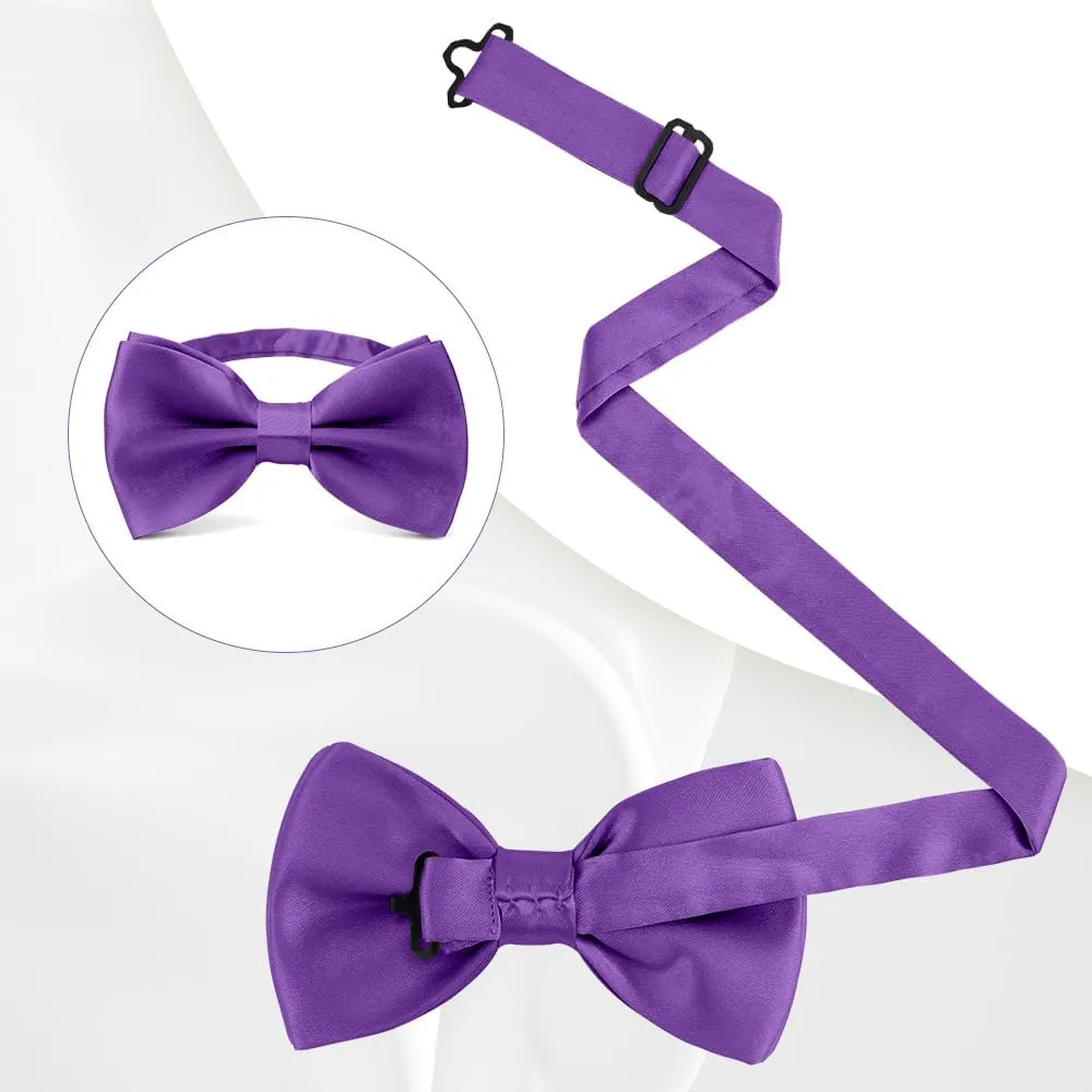 3pcs Bow Tie, Bow Ties for Men, Pre Tied Bow Ties for Men, Adjustable Bowtie for Wedding, Party, Graduation
