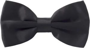 Alizeal Mens Adjustable Pre-tied Solid Bow Tie