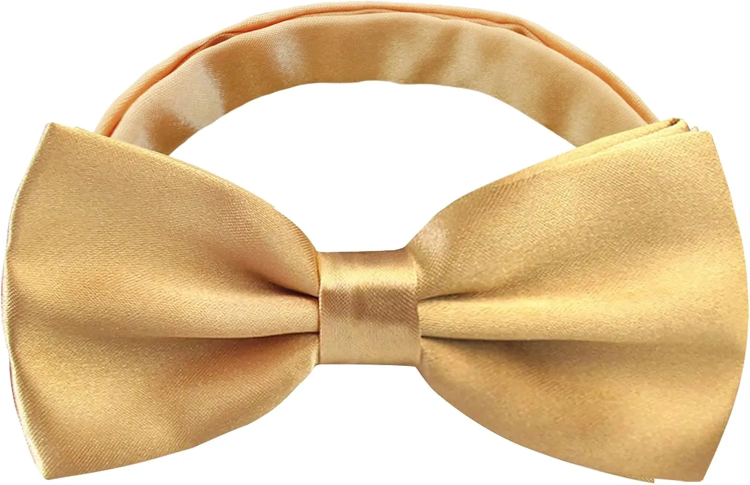 Alizeal Mens Adjustable Pre-tied Solid Bow Tie
