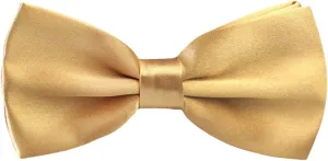 Alizeal Mens Adjustable Pre-tied Solid Bow Tie