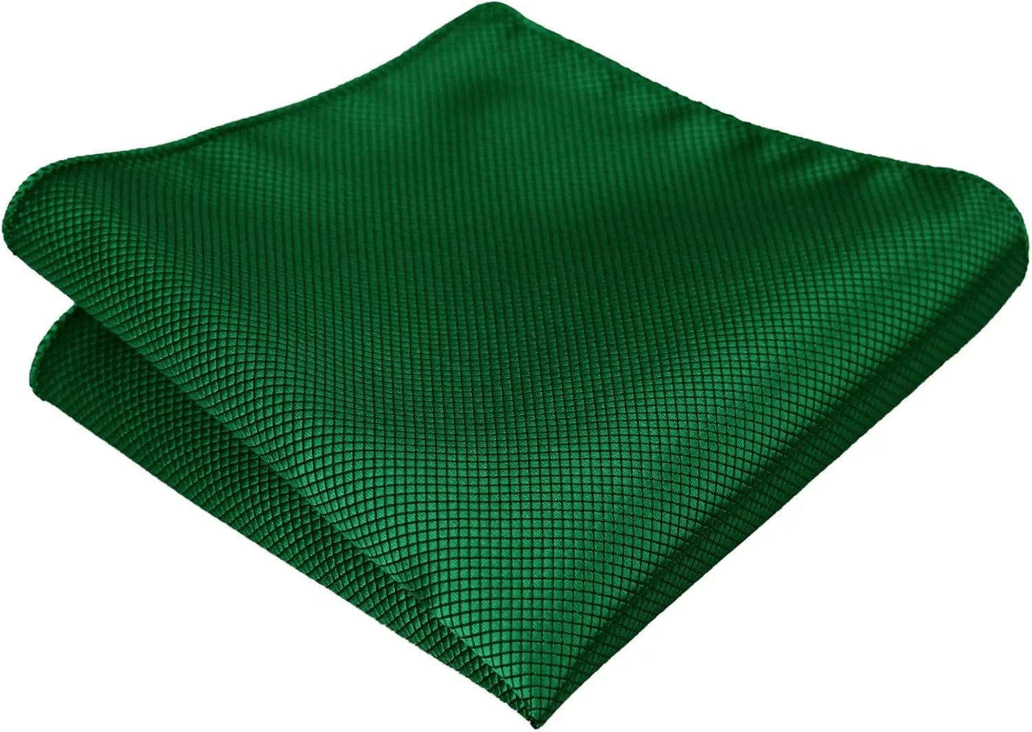Alizeal Mens Solid Color Mini Squares Formal Banded Pre-tied Bow Ties, Pocket Square, Cufflinks Set Wedding Party Business