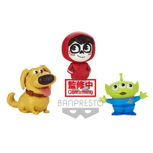 Banpresto Pixar Fest Figure Collection (Dug, Miguel, & Alien)