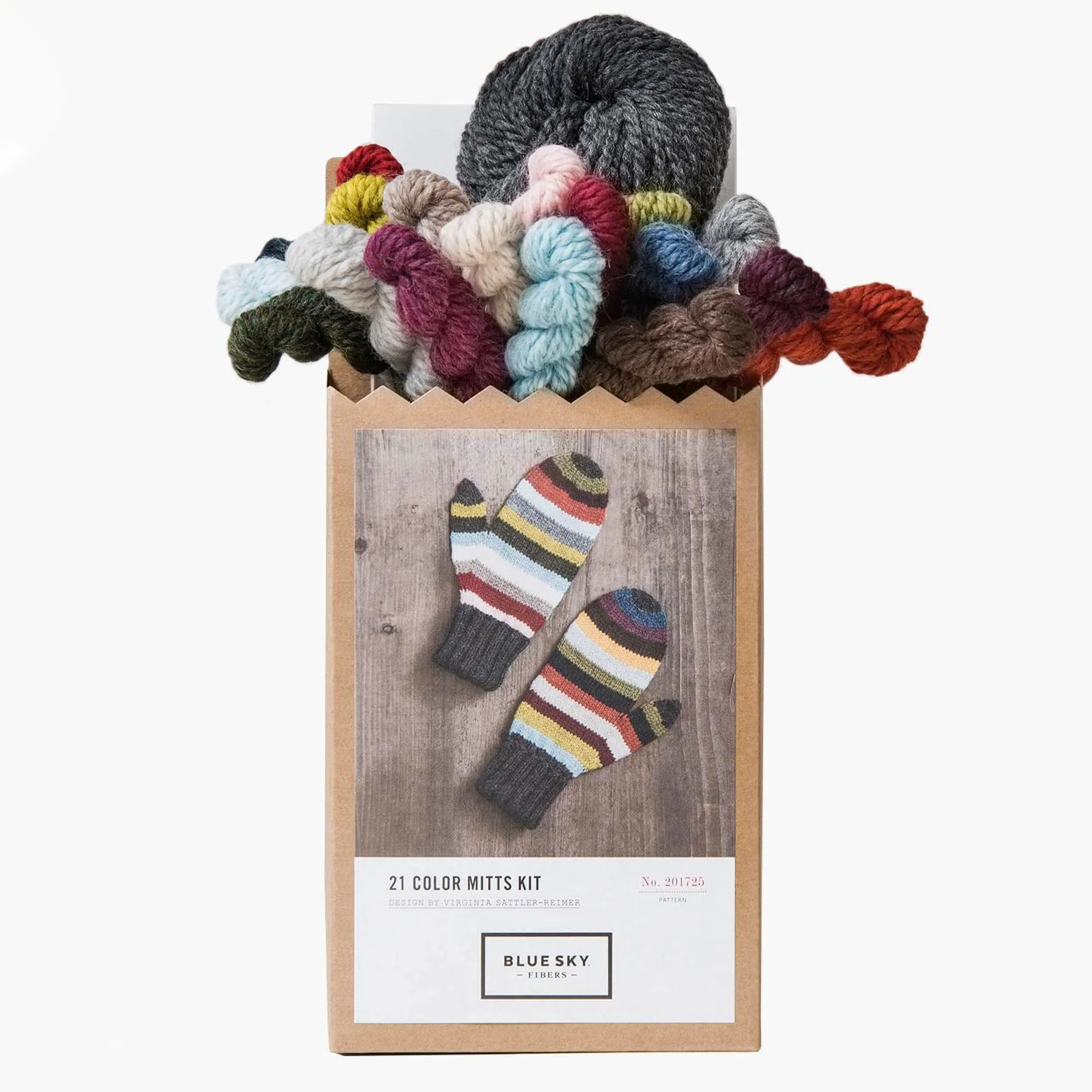 Blue Sky Fibers 21-Color Kits Yarn - 21 Color Mittens