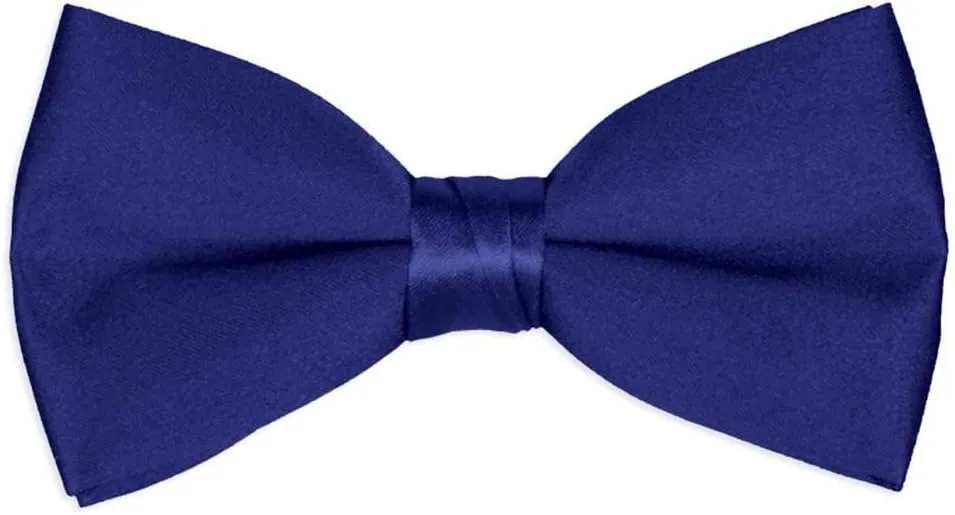 Boys Wedding Bow Tie 12 Pack Children Bowties Kids Tuxedo Solid Ties