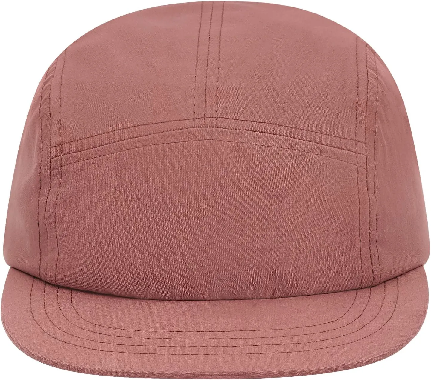 Clakllie Quick Dry 5 Panel Running Hats Reflective Flat Brim Hat Breathable Baseball Cap Cooling Outdoor Caps Tennis Dad Hats