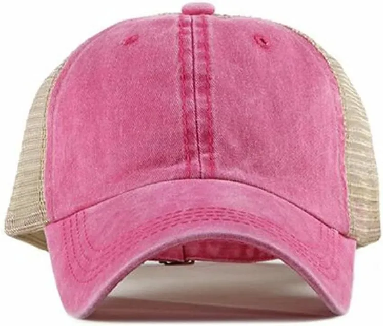 CLAPE Mesh Baseball Cap Summer Breathable Trucker Mesh Hat Golf Dad Hats Quick Dry Cool Hats Outdoor Sports Running Cap