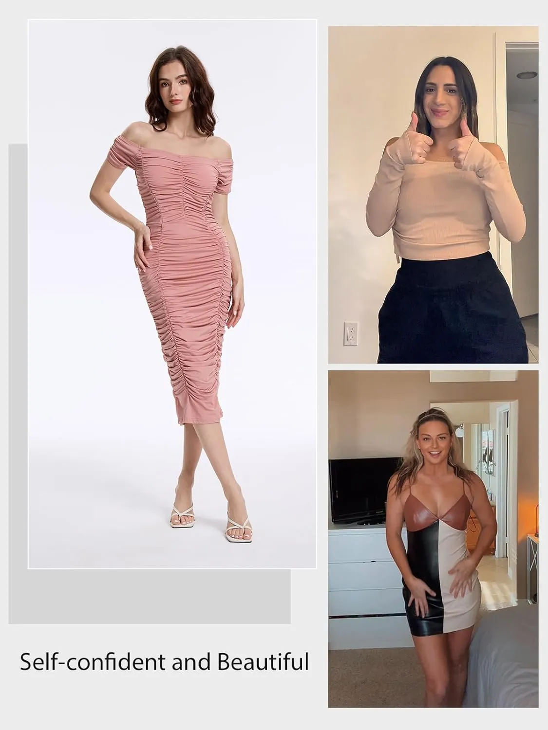 Decorus Seamless Strapless Shapewear Bodysuit - Tummy Control Sculpt Body Shaper : Cupped with Removable Straps