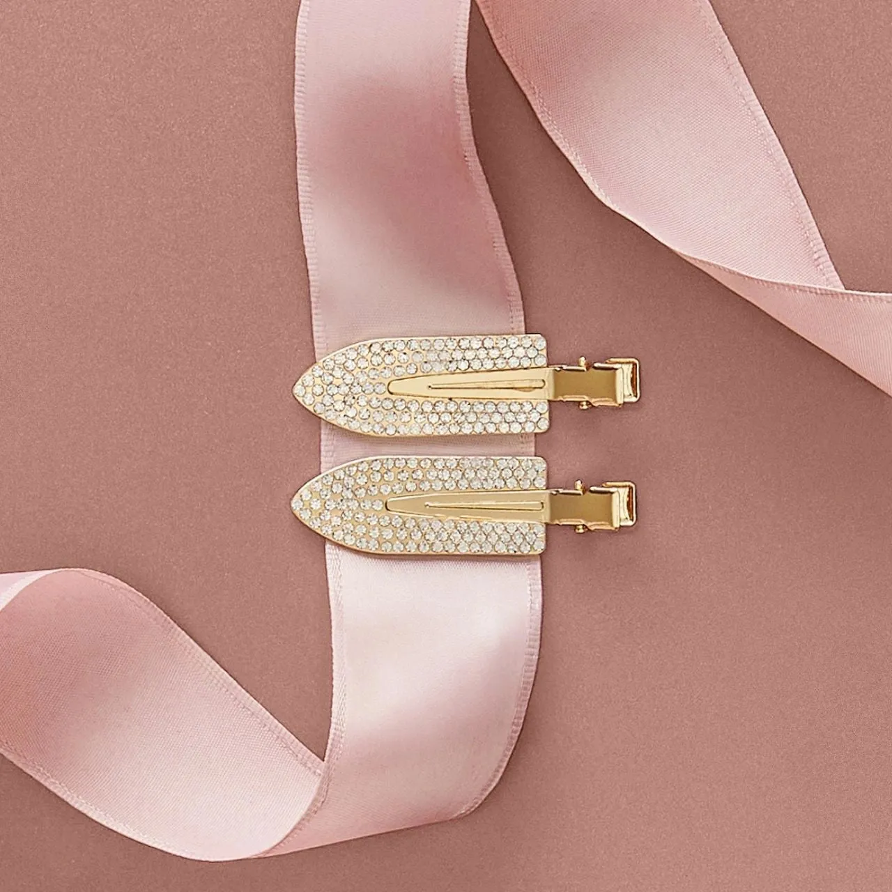 Gift of Glam Creaseless Clips Set - Rhinestone