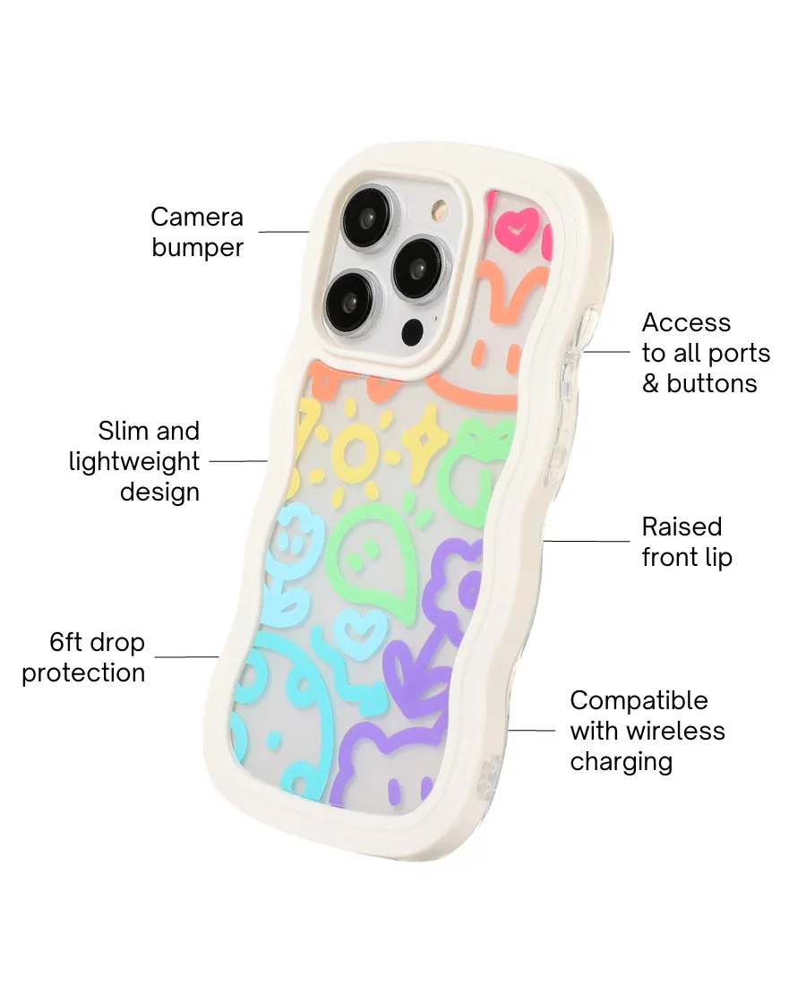 Graffiti Wavy Phone Case