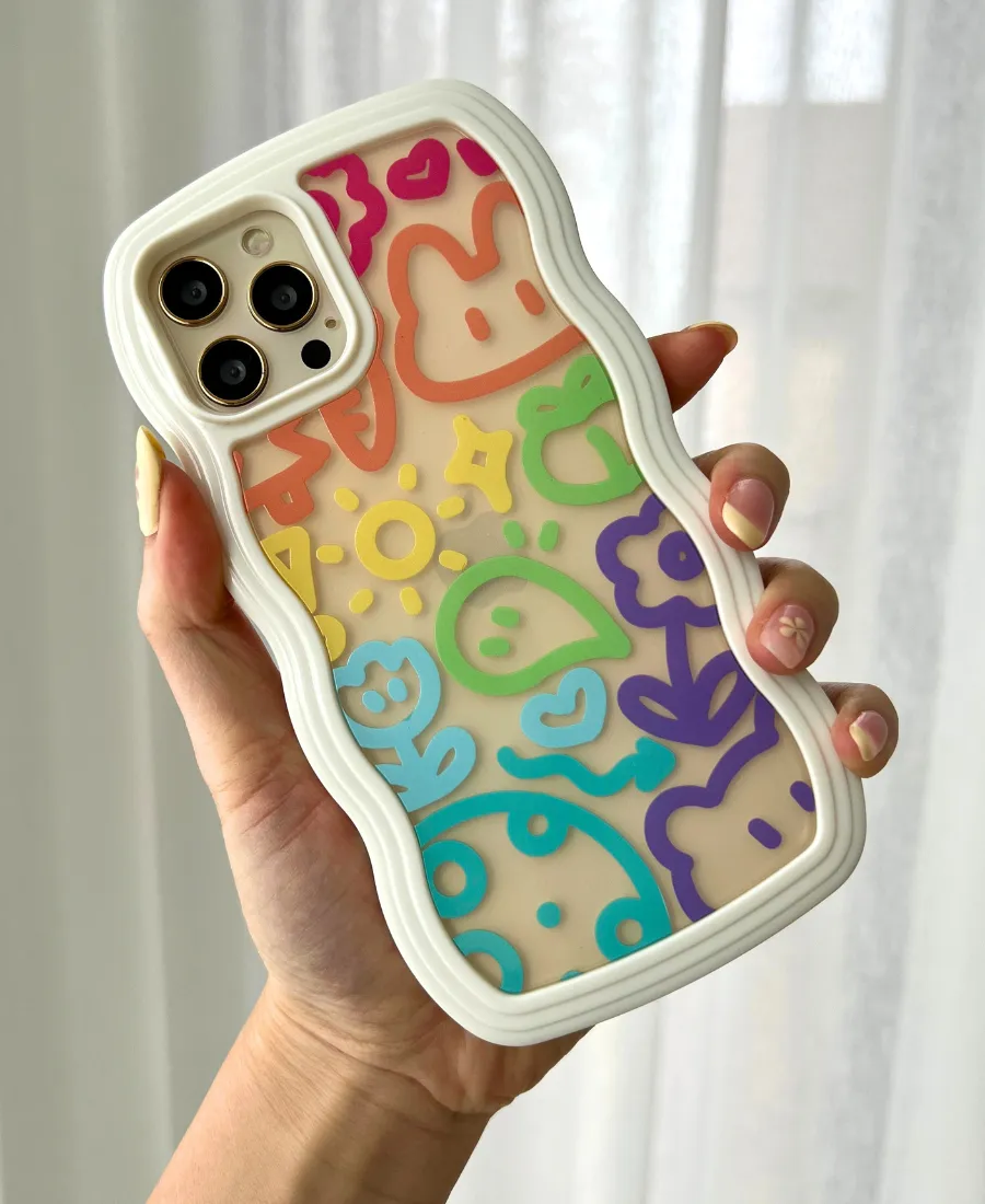 Graffiti Wavy Phone Case