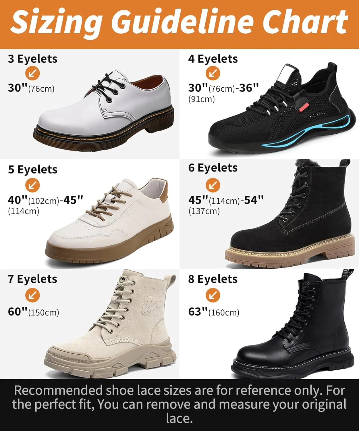 Handshop 2 Pairs Round Boots Shoelaces Heavy Duty Outdoor Shoe Laces 30-63 Shoestrings For Hiking Sporting Running