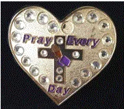 Heart Shaped Brooch