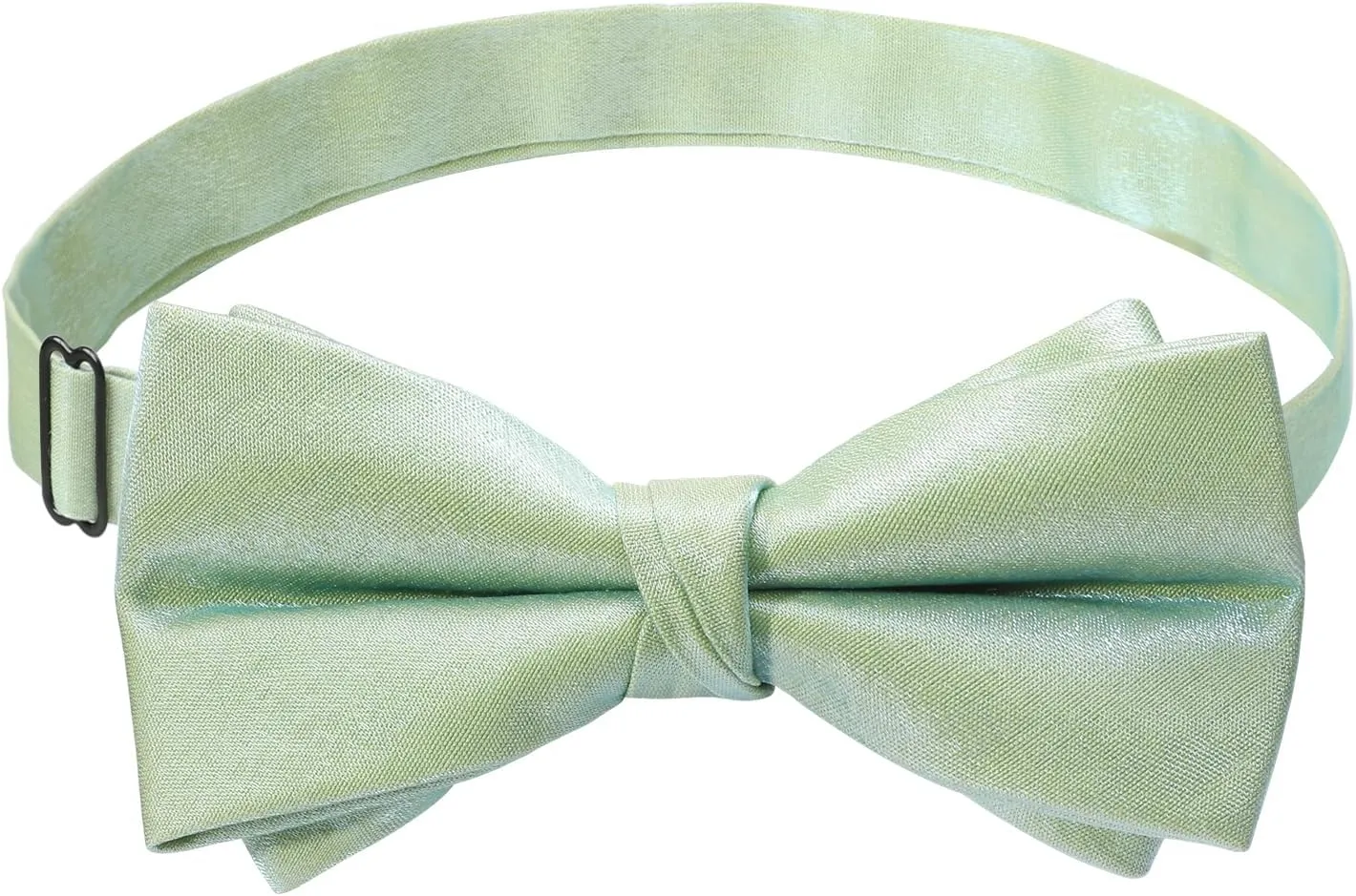 HOULIFE Bow Ties for Men Formal Satin Bowties Pre-tied Style Classic Adjustable Tuxedo Men's Bowtie for Wedding Party Prom