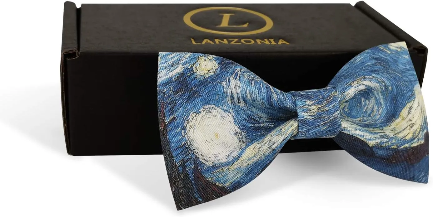 Kids Bowtie for Boys Bow Tie for 4 to 12 Years Old Original Designer Patterned Fantasy Mofit Funny Pre-Tied Bow Ties
