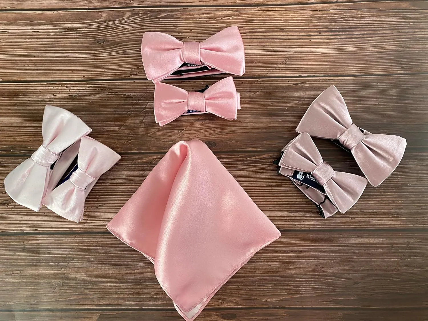 KissTies Boys' Bow Tie Satin Bowtie For Kids Boys Bows   Gift Box