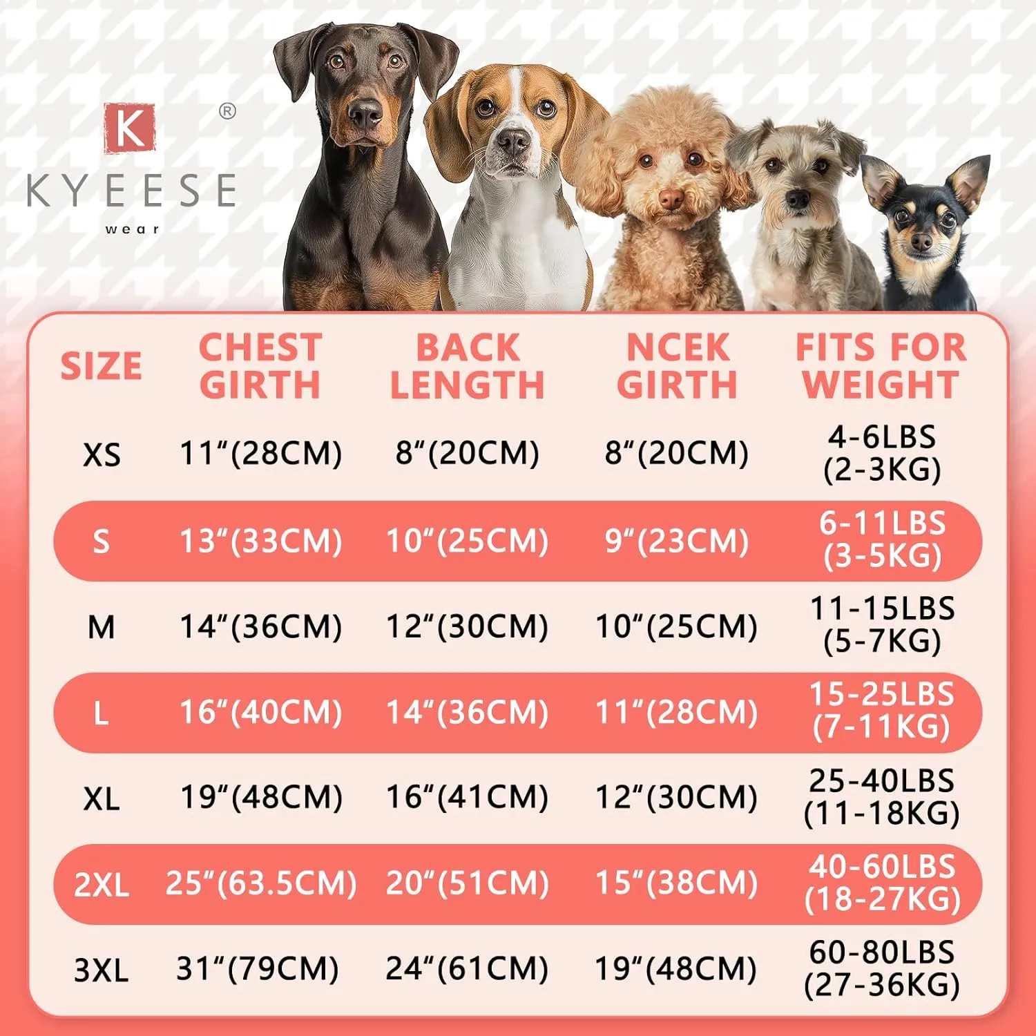 KYEESE Dog Pajamas Velvet Dog Pajamas Small Sized Dogs Soft Dogs Clothes Pjs with Yellow Ducks Pattern Stretchy Pet Jammies Coat Comfy Pet Onesie Costume, X-Large