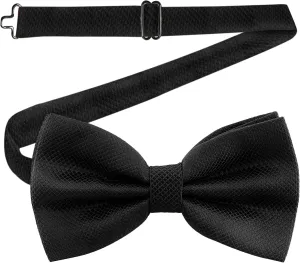Man of Men Bow Ties for Men Pre-Tied Formal Tuxedo Bowtie - Adjustable Length - Huge Variety Colors Available