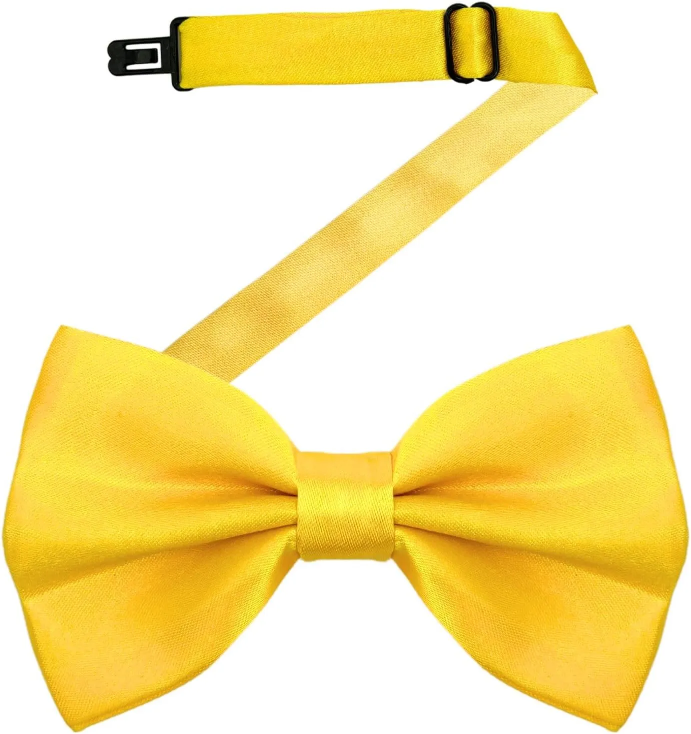 MDSTYLE Bow Ties for Men Pre-Tied Adjustable - Classic Men's Bow Tie - Tuxedo Wedding Formal Bowtie Solid Color Bowties