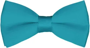 Mens Classic Pre-Tied Satin Formal Tuxedo Bowtie Adjustable Length Large Variety Colors Available