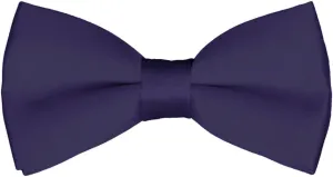 Mens Classic Pre-Tied Satin Formal Tuxedo Bowtie Adjustable Length Large Variety Colors Available