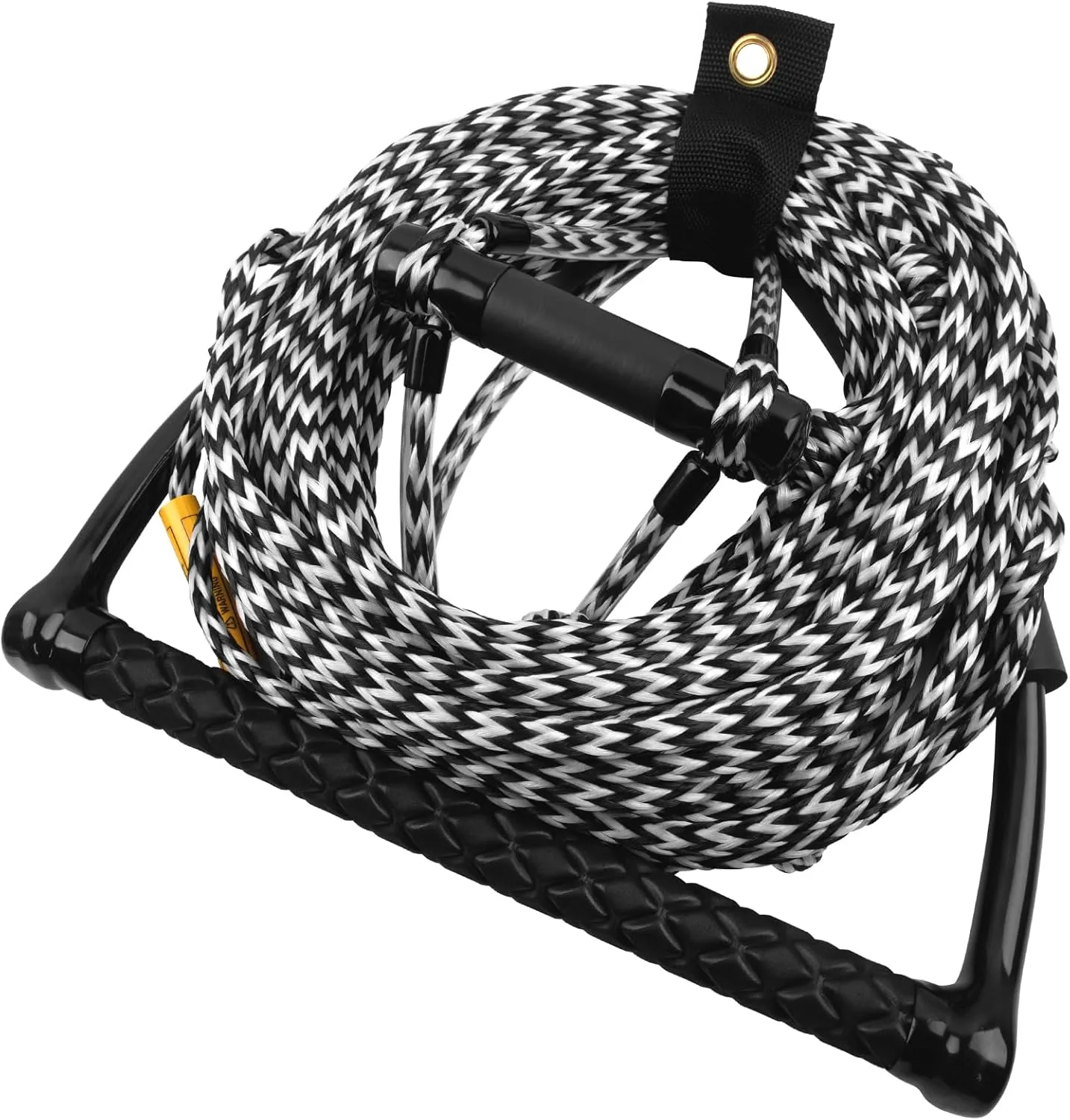 Obcursco 75FT Wakeboard Rope, Water Ski Ropes with EVA Handle for Water Skiing, Wakeboard, Kneeboard
