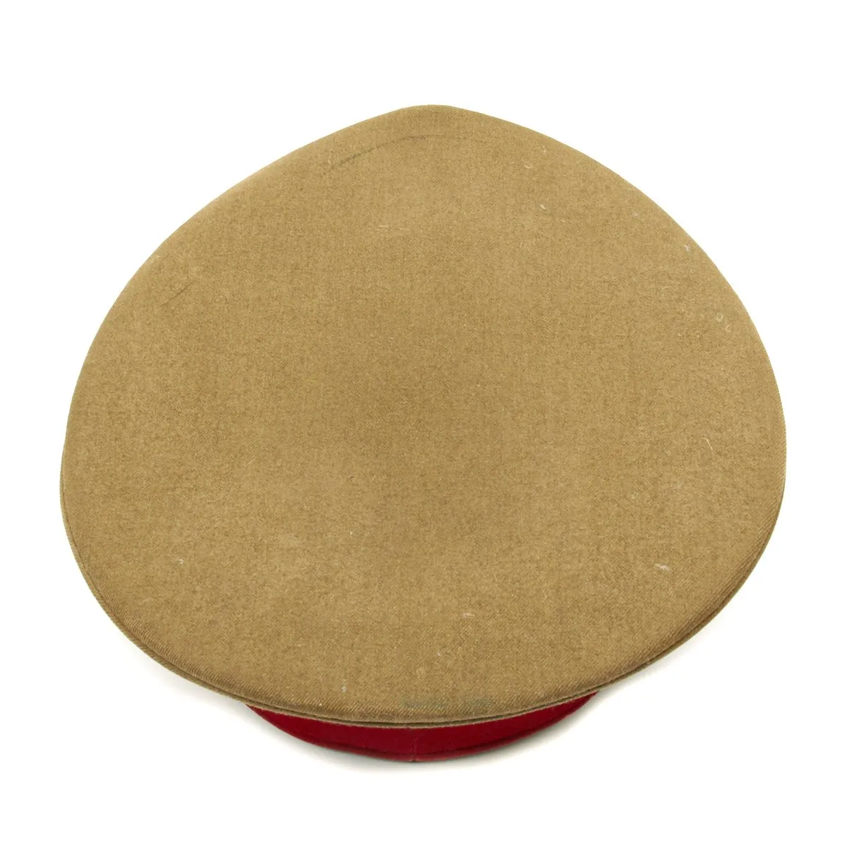 Original British WWI Staff Officer's Peaked Cap with Provenenance Tag