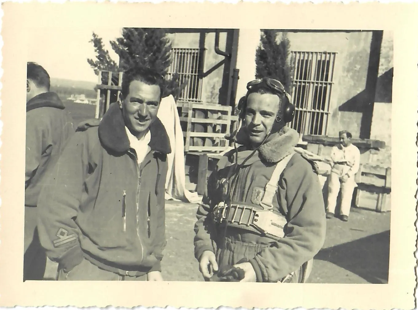 Original Italian WWII Air Ministry Flight Log, Peaked Visor and Photographs for Lieutenant Bruno Vesselizza, 171st Squadron R.M. Regia Marina Navy Command