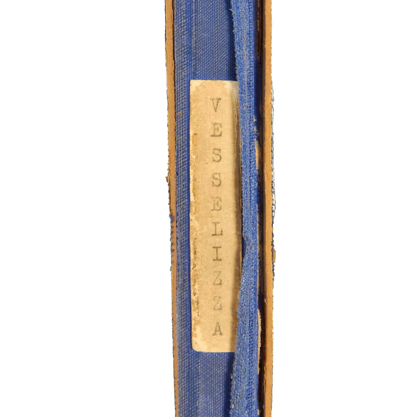 Original Italian WWII Air Ministry Flight Log, Peaked Visor and Photographs for Lieutenant Bruno Vesselizza, 171st Squadron R.M. Regia Marina Navy Command