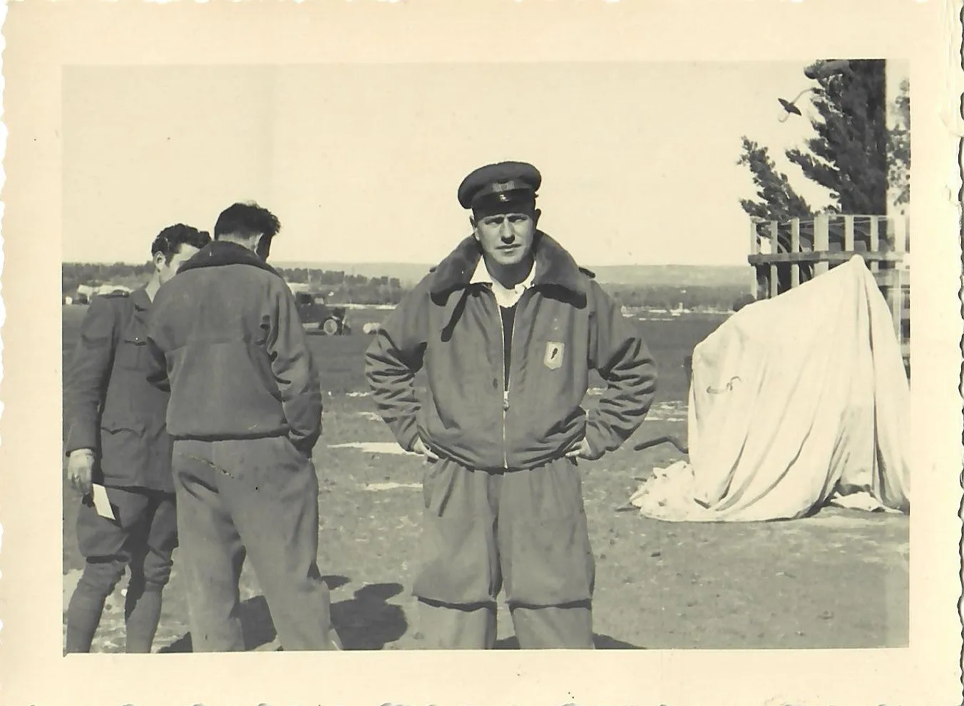 Original Italian WWII Air Ministry Flight Log, Peaked Visor and Photographs for Lieutenant Bruno Vesselizza, 171st Squadron R.M. Regia Marina Navy Command