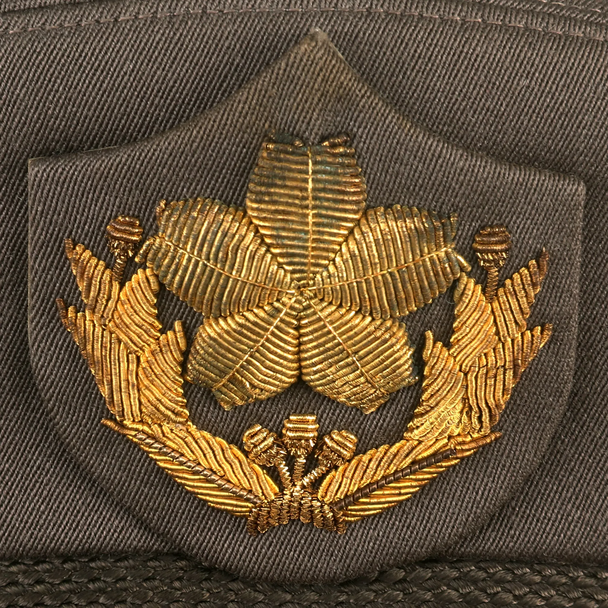 Original Japanese Self-Defense Forces Cold War Era General Officer’s Peaked Visor Cap