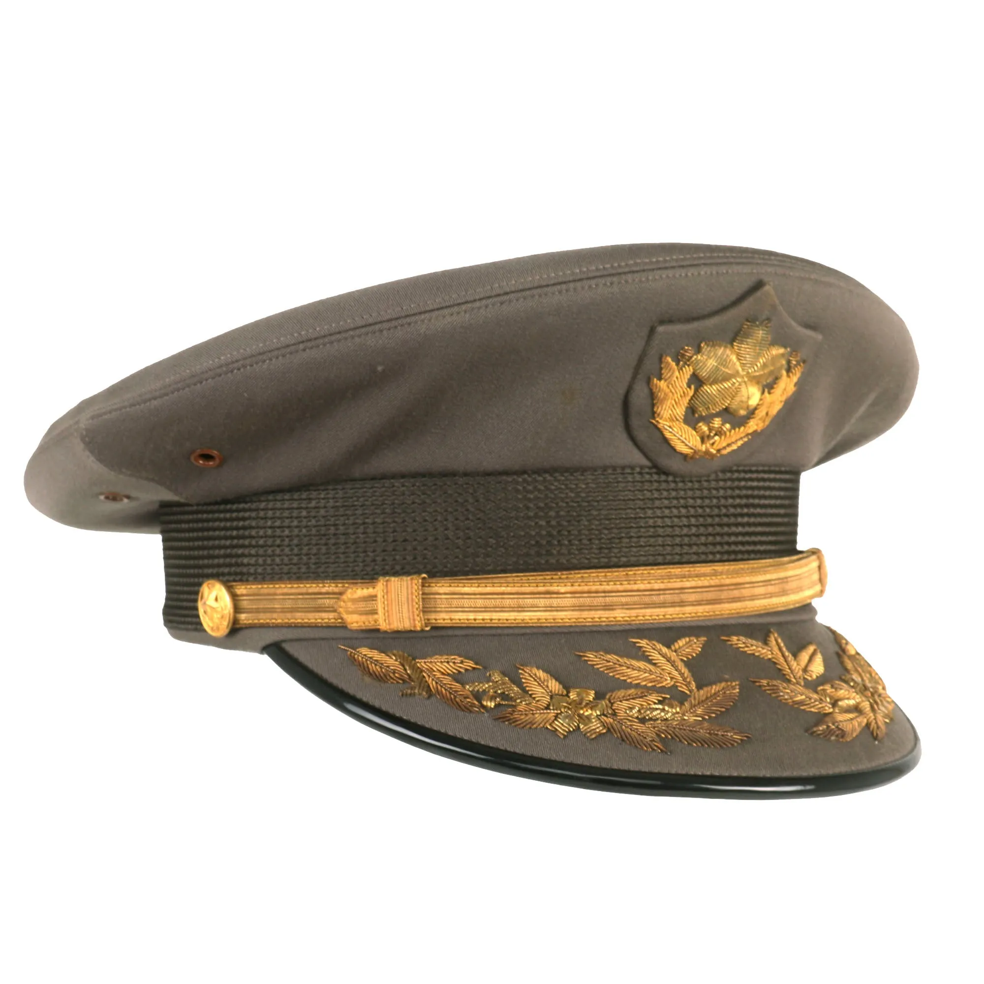 Original Japanese Self-Defense Forces Cold War Era General Officer’s Peaked Visor Cap