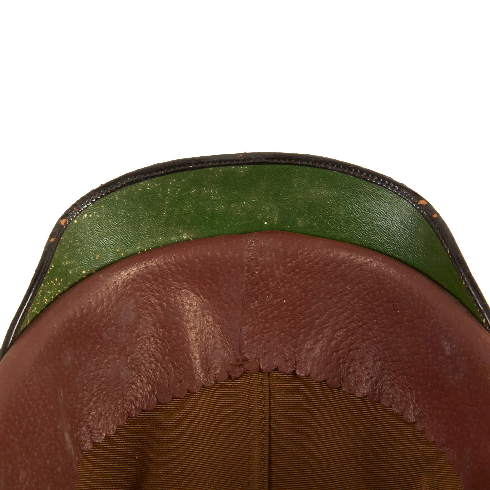 Original Rare Cased German WWII Late Pattern High End Metropolitan Police Shako with Chins Scales & Cockade