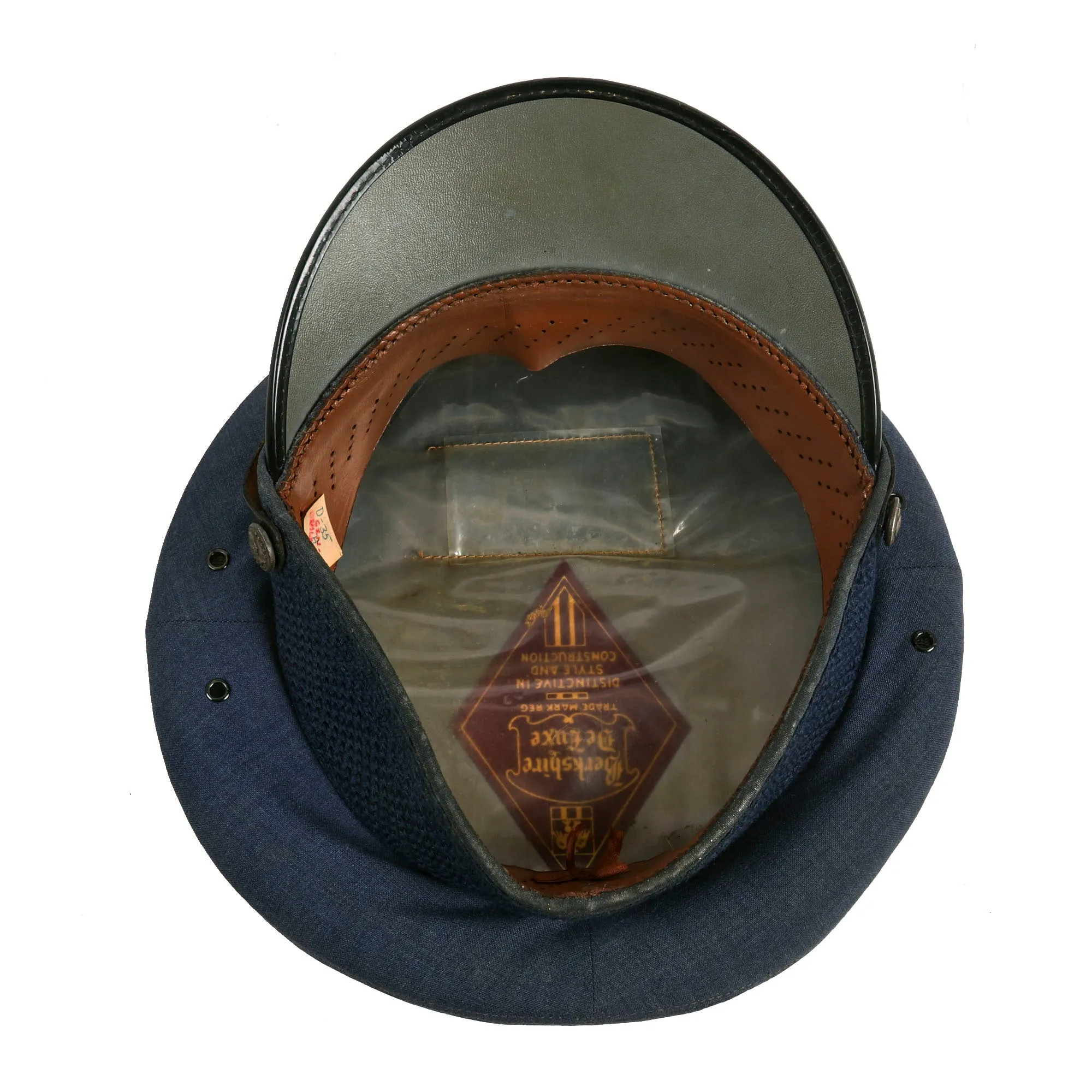 Original U.S. Vietnam War Era Named US Air Force General Officer’s Peaked Visor for Major General Marvin C. Demler, Secretary of the Air Force - WWII Project Officer for the First  B-29 Aircraft Modifications for Delivery of Atomic Bomb