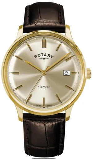 ROT Watch Avenger Gold PVD Mens