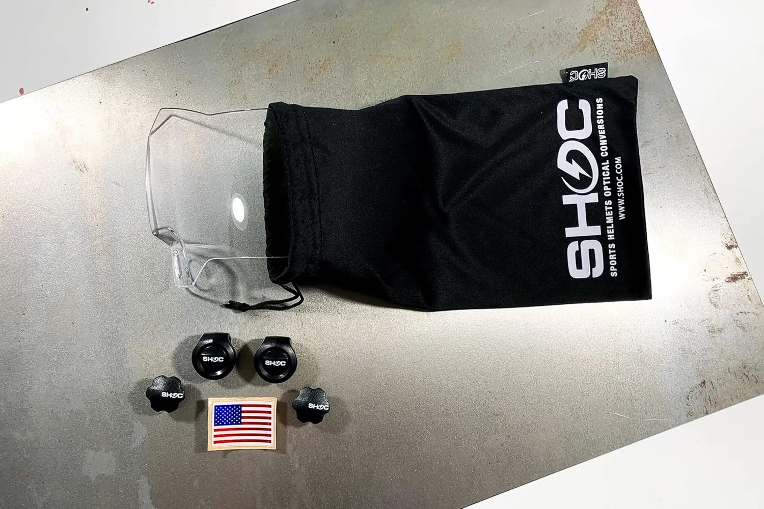SHOC Zero G Plus Visor for Riddell SpeedFlex Football Helmets