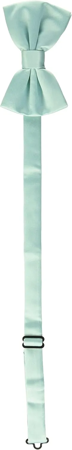 STACY ADAMS mens Satin Solid Bow TieBow Tie