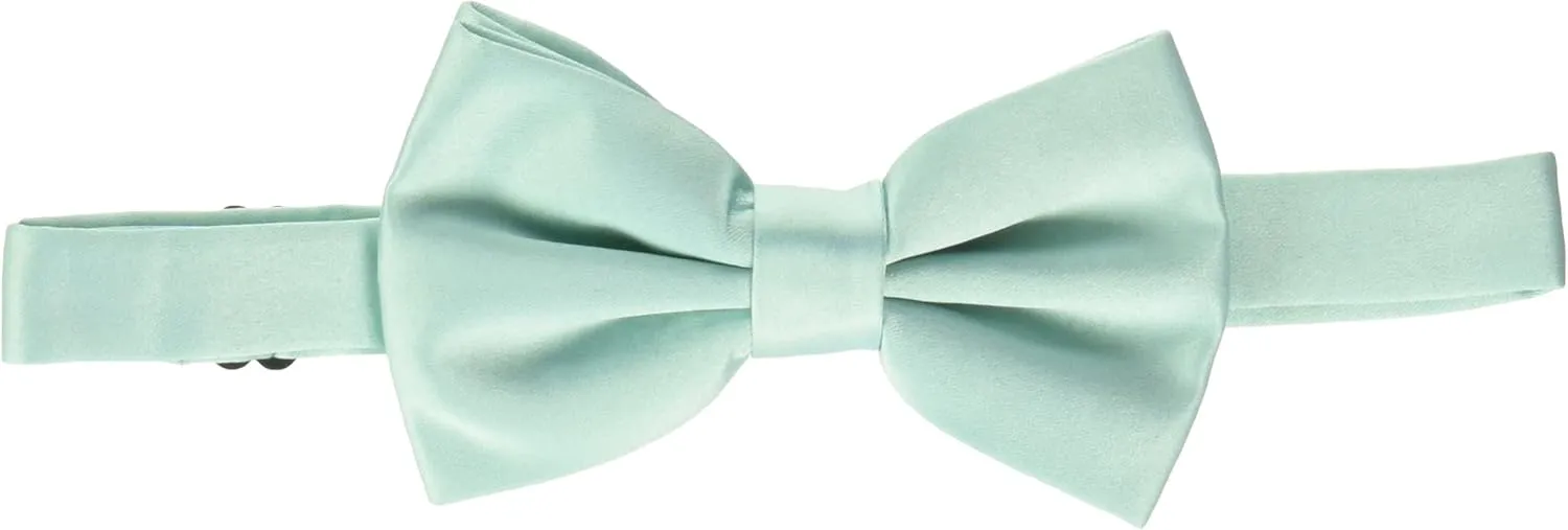 STACY ADAMS mens Satin Solid Bow TieBow Tie