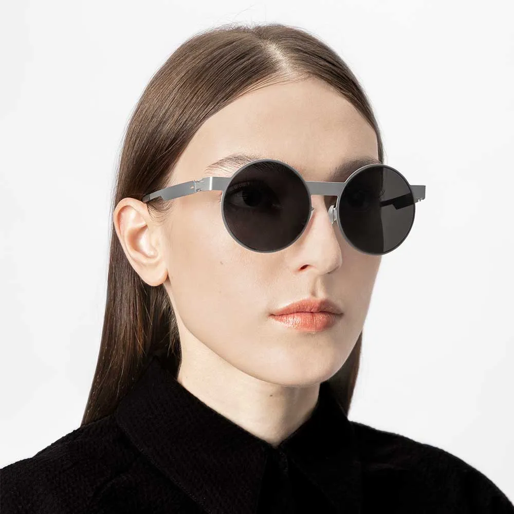 Sunglasses #2.1, Round, silver