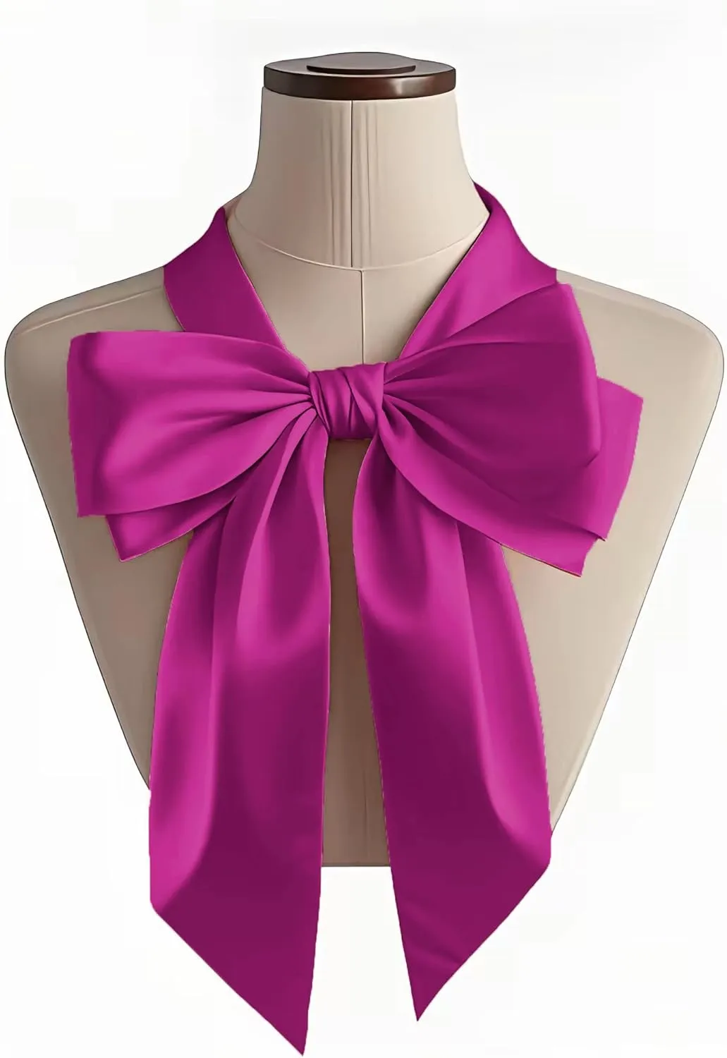 Women Wedding Satin Sash Belt 4'' Wide Double Side Chiffon Sash Bridal Waist Belts