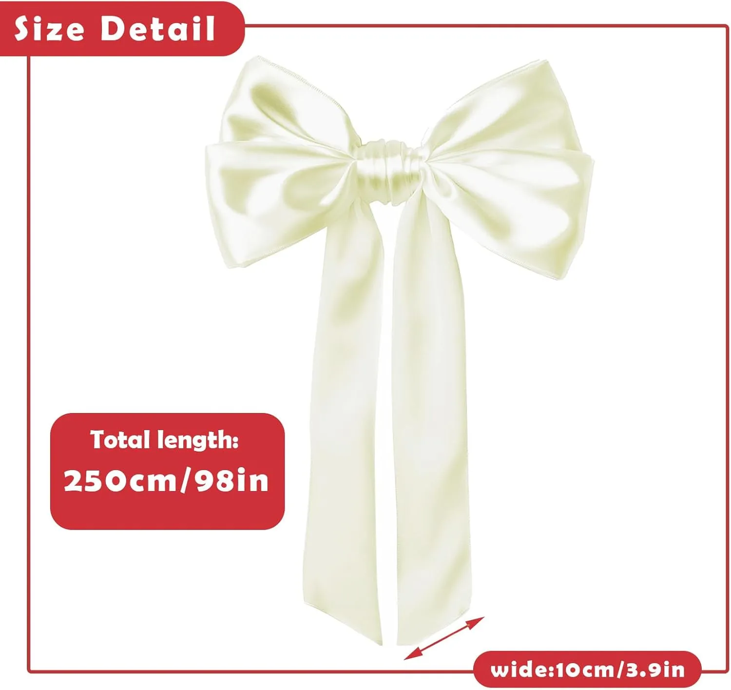 Women Wedding Satin Sash Belt 4'' Wide Double Side Chiffon Sash Bridal Waist Belts