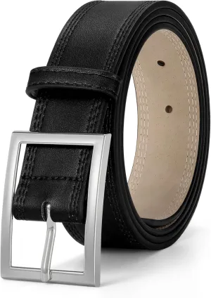 XZQTIVE Women Leather Belts for Jeans Pants Dresses Fashion Waist Belt for Women with Pin Buckle